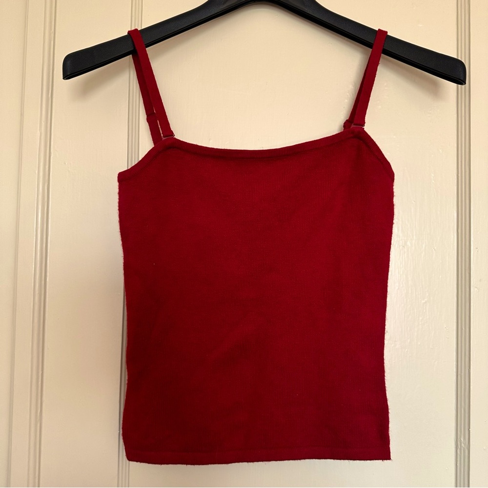 Express Sweater Camisole in red Size XS